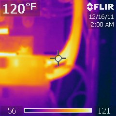 Overheated Aluminum Wire